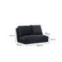 Atelier Del Sofa Taida Sofá cama de 2 plazas Negro